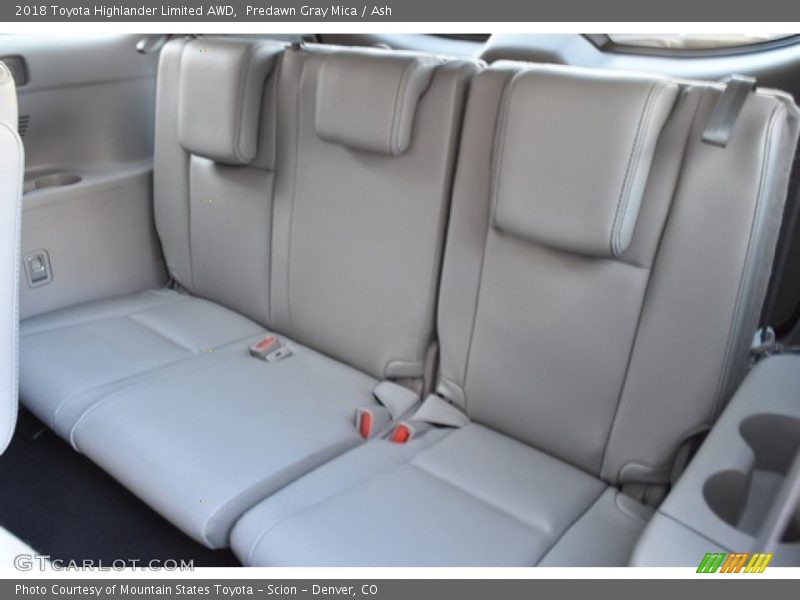 Predawn Gray Mica / Ash 2018 Toyota Highlander Limited AWD
