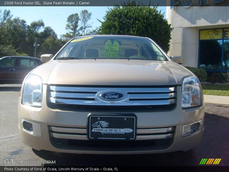 Dune Pearl Metallic / Camel 2008 Ford Fusion SEL