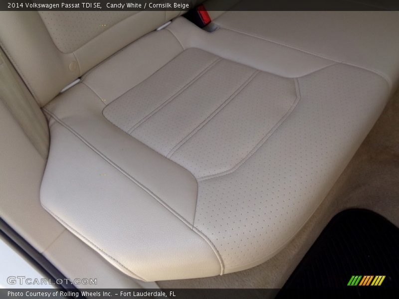 Candy White / Cornsilk Beige 2014 Volkswagen Passat TDI SE
