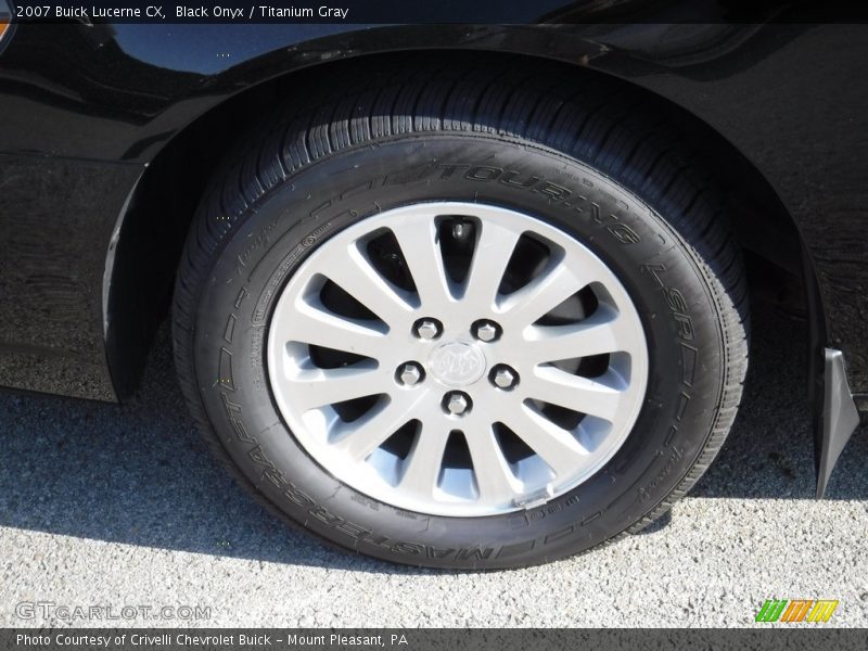 Black Onyx / Titanium Gray 2007 Buick Lucerne CX
