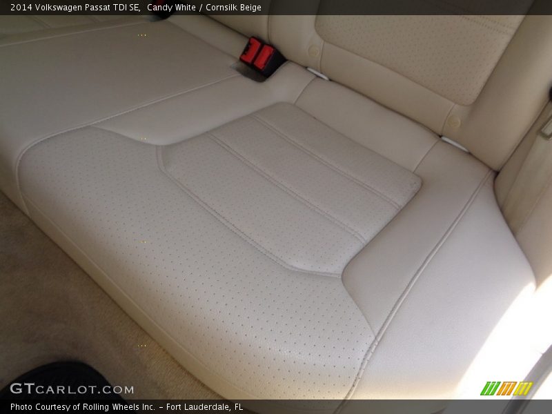 Candy White / Cornsilk Beige 2014 Volkswagen Passat TDI SE