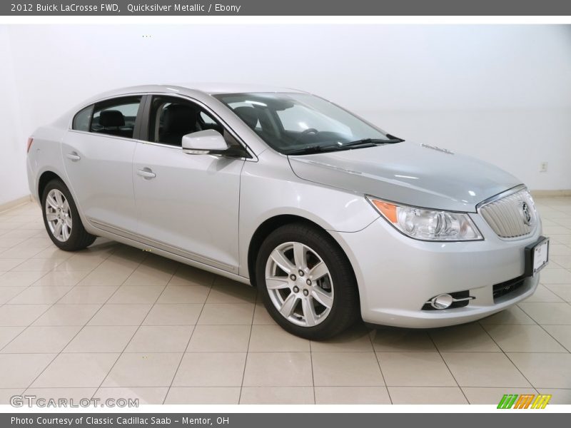 Quicksilver Metallic / Ebony 2012 Buick LaCrosse FWD