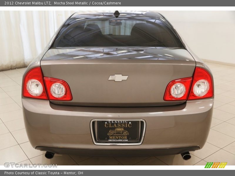 Mocha Steel Metallic / Cocoa/Cashmere 2012 Chevrolet Malibu LTZ