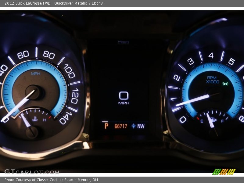 Quicksilver Metallic / Ebony 2012 Buick LaCrosse FWD