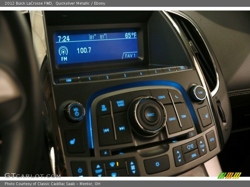 Quicksilver Metallic / Ebony 2012 Buick LaCrosse FWD