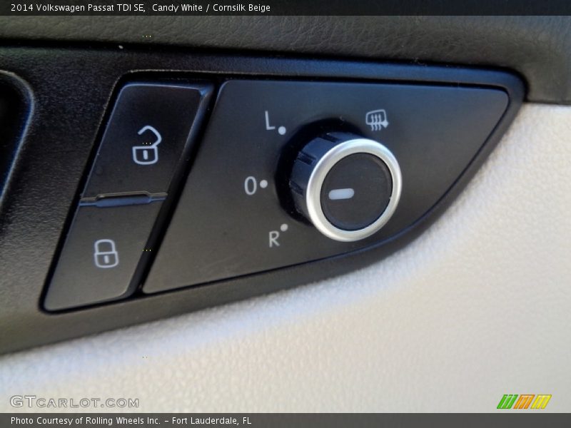 Candy White / Cornsilk Beige 2014 Volkswagen Passat TDI SE