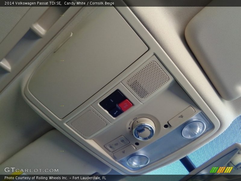 Candy White / Cornsilk Beige 2014 Volkswagen Passat TDI SE