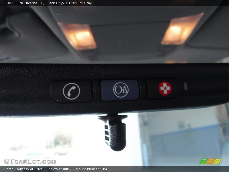 Black Onyx / Titanium Gray 2007 Buick Lucerne CX