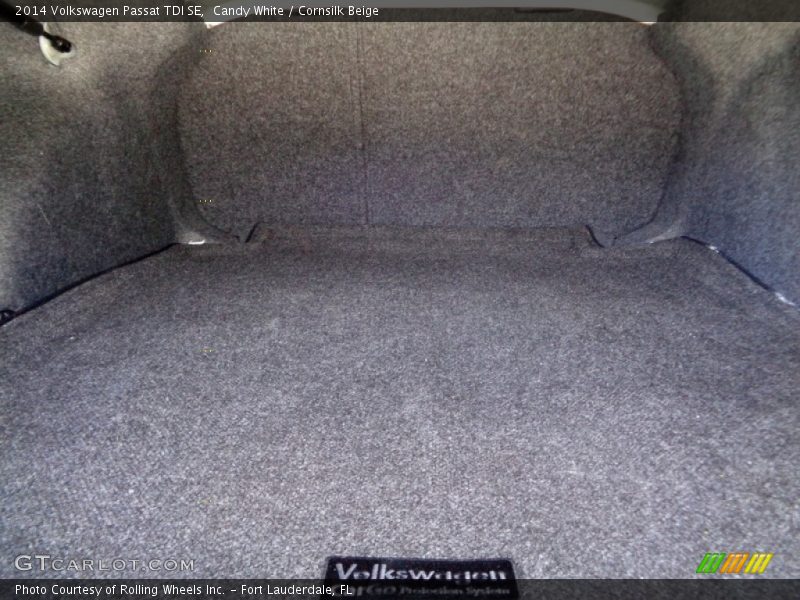 Candy White / Cornsilk Beige 2014 Volkswagen Passat TDI SE