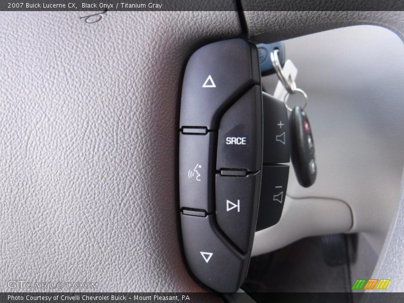 Black Onyx / Titanium Gray 2007 Buick Lucerne CX
