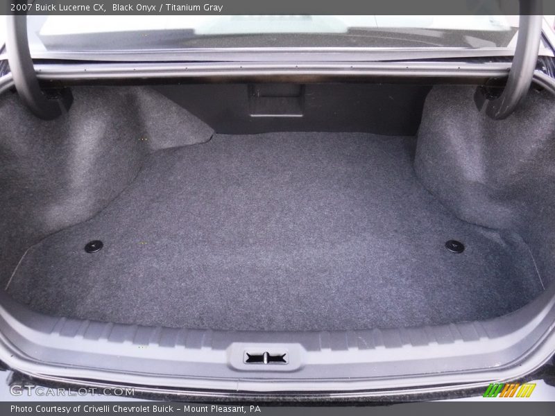 Black Onyx / Titanium Gray 2007 Buick Lucerne CX