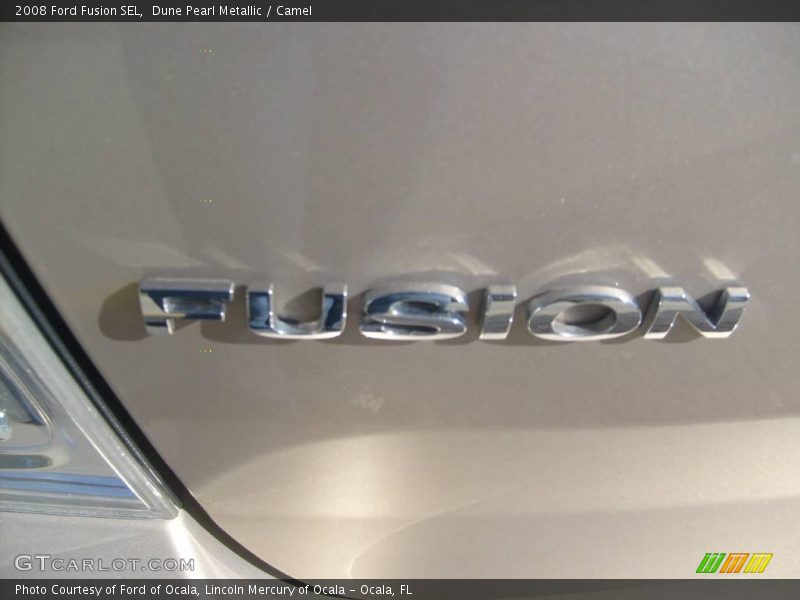 Dune Pearl Metallic / Camel 2008 Ford Fusion SEL