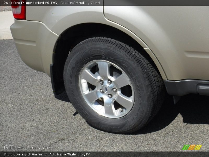 Gold Leaf Metallic / Camel 2011 Ford Escape Limited V6 4WD