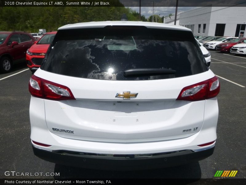 Summit White / Jet Black 2018 Chevrolet Equinox LT AWD