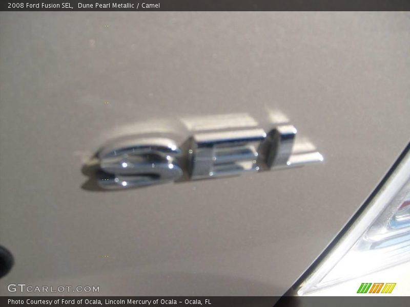 Dune Pearl Metallic / Camel 2008 Ford Fusion SEL