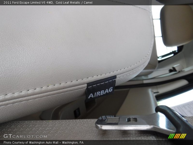 Gold Leaf Metallic / Camel 2011 Ford Escape Limited V6 4WD