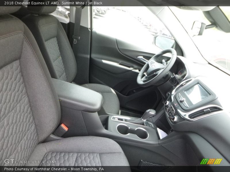 Summit White / Jet Black 2018 Chevrolet Equinox LT AWD
