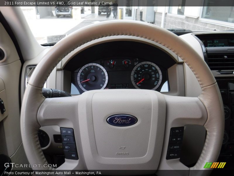 Gold Leaf Metallic / Camel 2011 Ford Escape Limited V6 4WD