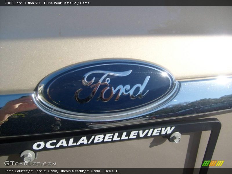 Dune Pearl Metallic / Camel 2008 Ford Fusion SEL