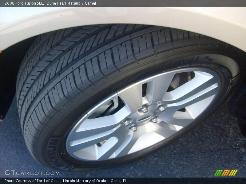 Dune Pearl Metallic / Camel 2008 Ford Fusion SEL