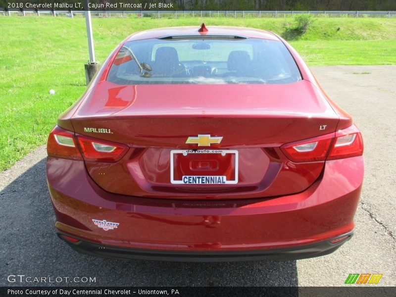 Cajun Red Tintcoat / Jet Black 2018 Chevrolet Malibu LT