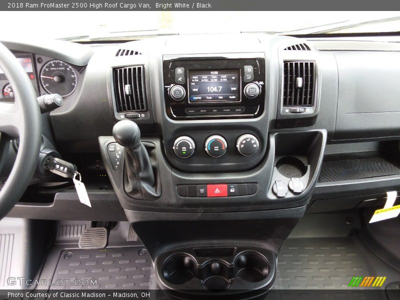 Controls of 2018 ProMaster 2500 High Roof Cargo Van