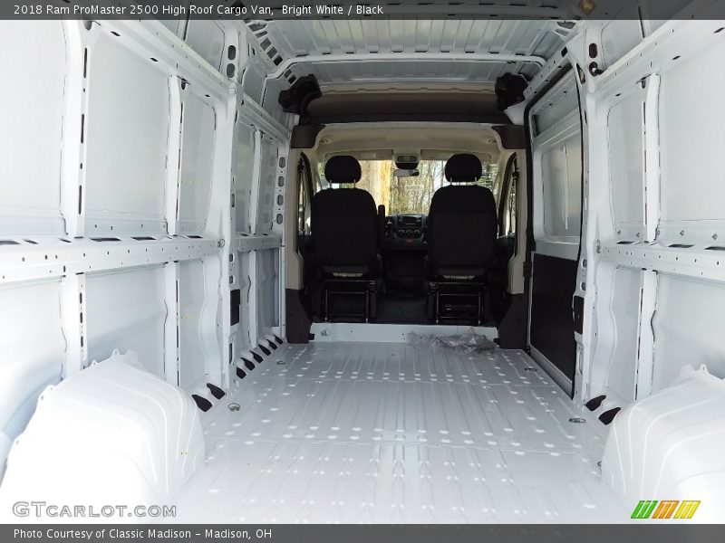 Bright White / Black 2018 Ram ProMaster 2500 High Roof Cargo Van