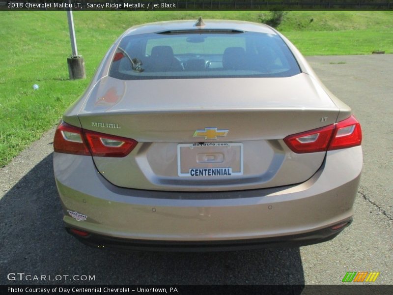 Sandy Ridge Metallic / Jet Black 2018 Chevrolet Malibu LT