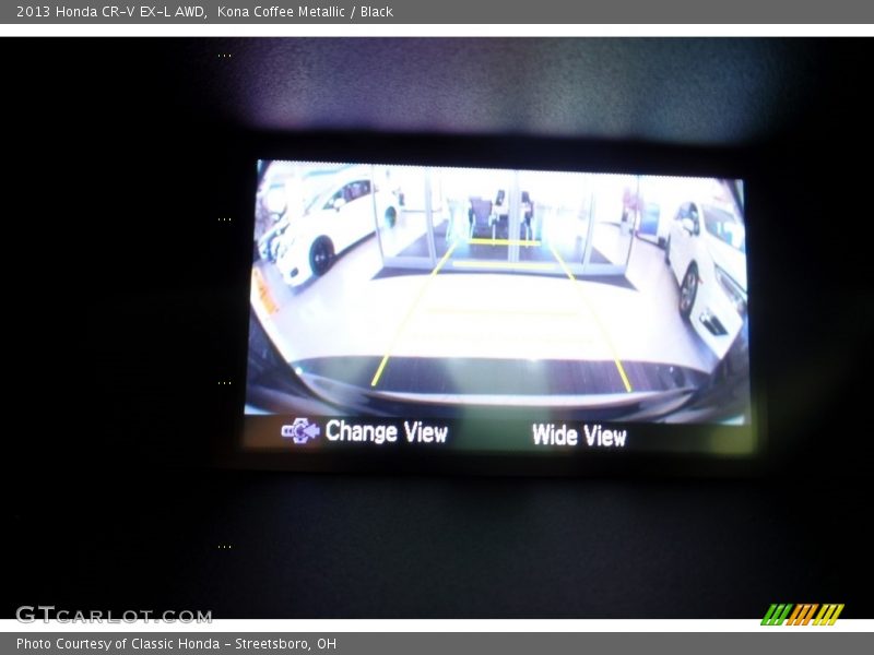 Kona Coffee Metallic / Black 2013 Honda CR-V EX-L AWD