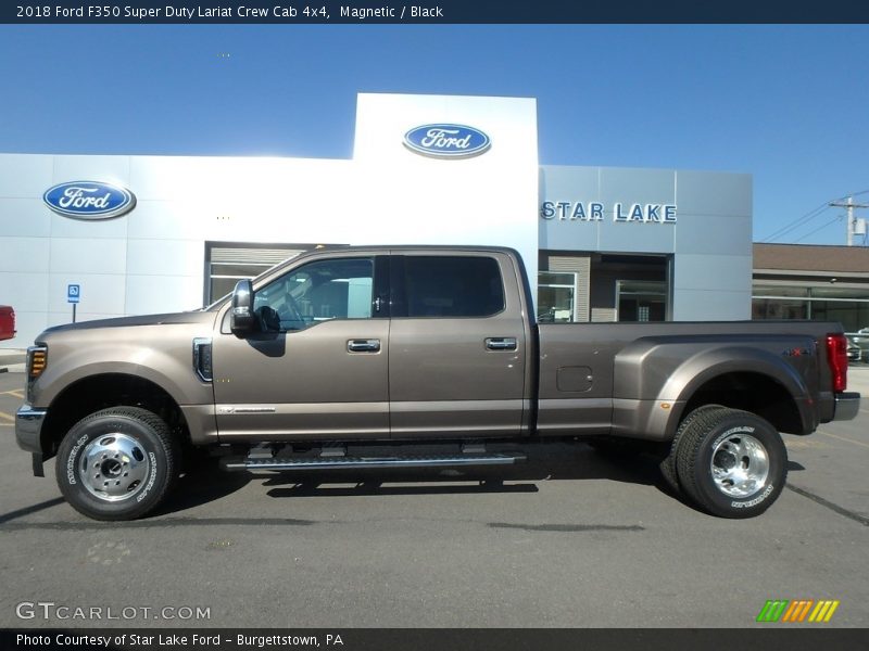 Magnetic / Black 2018 Ford F350 Super Duty Lariat Crew Cab 4x4