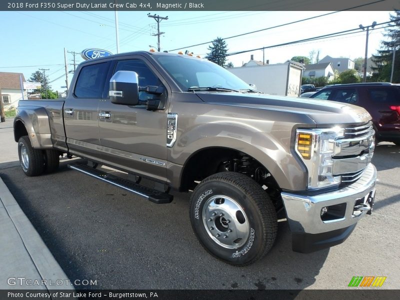 Magnetic / Black 2018 Ford F350 Super Duty Lariat Crew Cab 4x4
