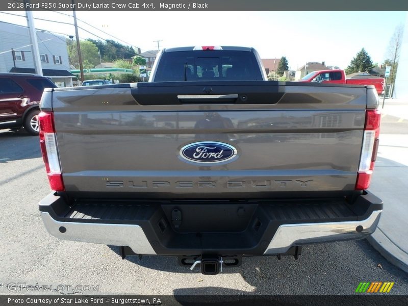 Magnetic / Black 2018 Ford F350 Super Duty Lariat Crew Cab 4x4