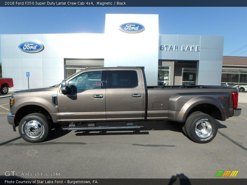 Magnetic / Black 2018 Ford F350 Super Duty Lariat Crew Cab 4x4