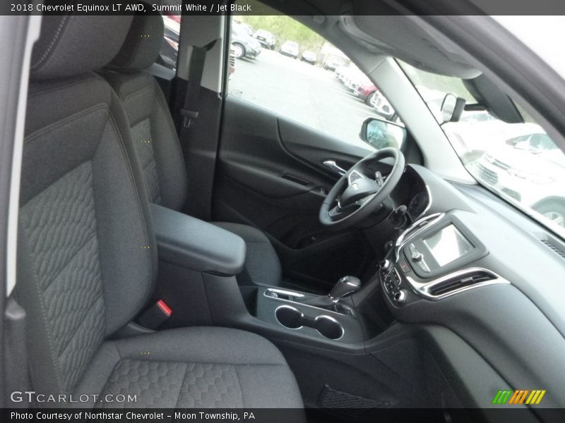 Summit White / Jet Black 2018 Chevrolet Equinox LT AWD