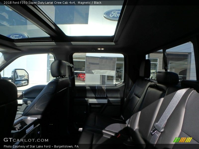 Magnetic / Black 2018 Ford F350 Super Duty Lariat Crew Cab 4x4