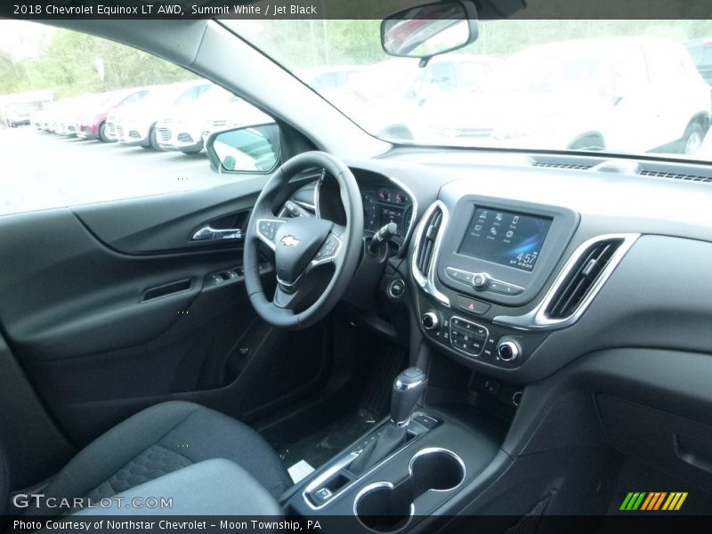 Summit White / Jet Black 2018 Chevrolet Equinox LT AWD