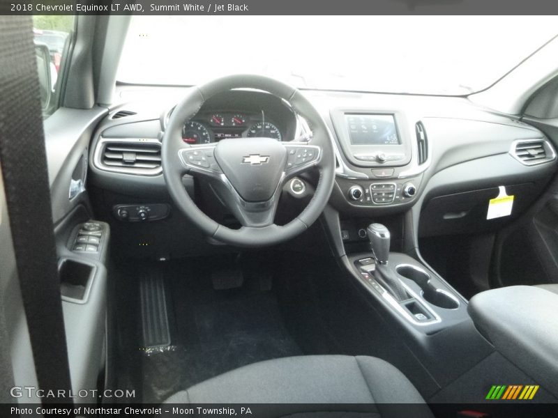 Summit White / Jet Black 2018 Chevrolet Equinox LT AWD
