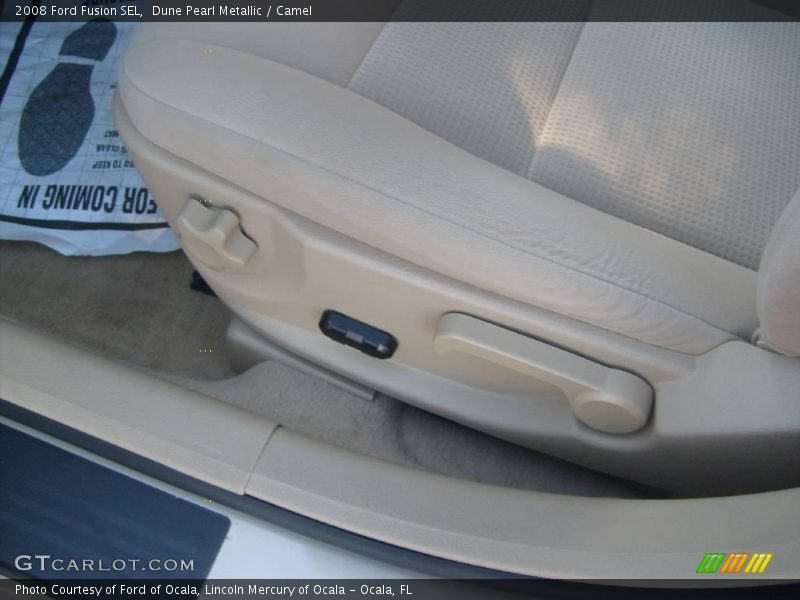 Dune Pearl Metallic / Camel 2008 Ford Fusion SEL