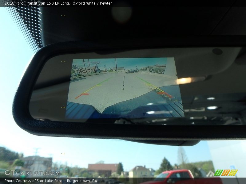 Oxford White / Pewter 2018 Ford Transit Van 150 LR Long