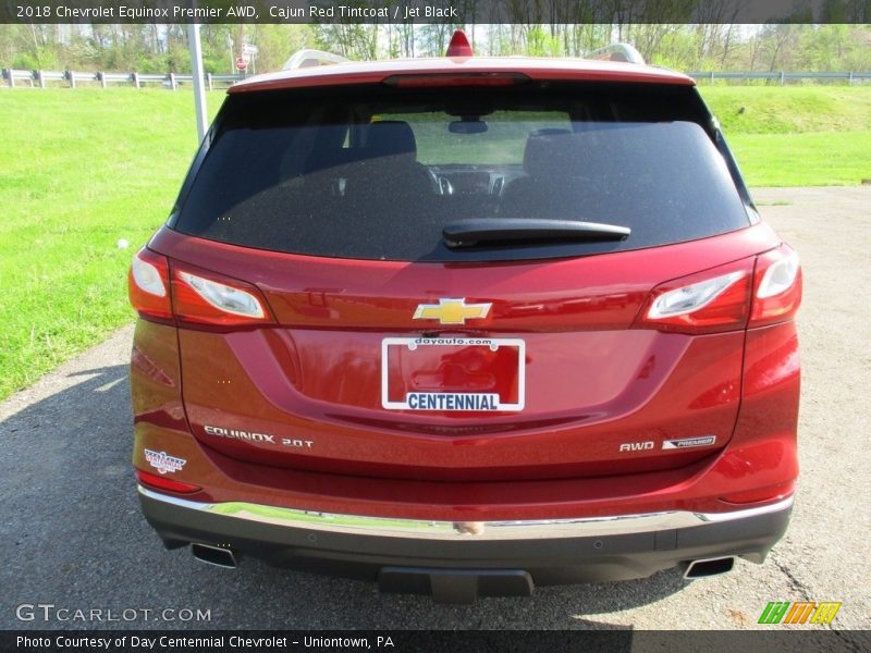 Cajun Red Tintcoat / Jet Black 2018 Chevrolet Equinox Premier AWD