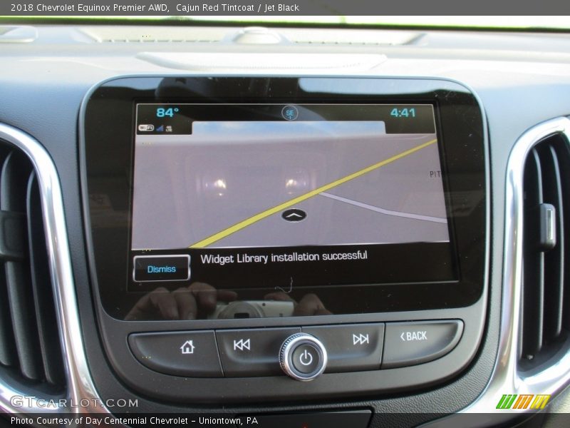 Cajun Red Tintcoat / Jet Black 2018 Chevrolet Equinox Premier AWD