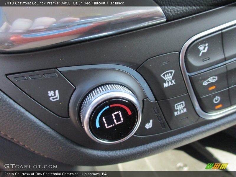 Cajun Red Tintcoat / Jet Black 2018 Chevrolet Equinox Premier AWD