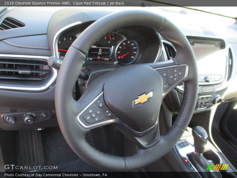 Cajun Red Tintcoat / Jet Black 2018 Chevrolet Equinox Premier AWD