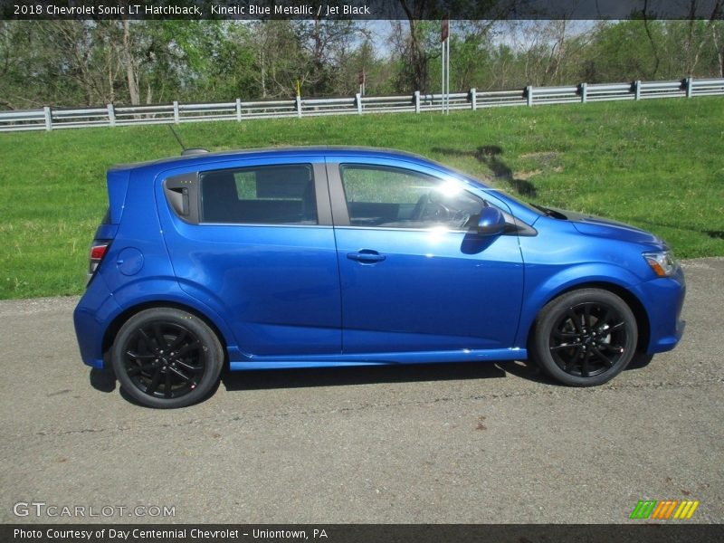  2018 Sonic LT Hatchback Kinetic Blue Metallic