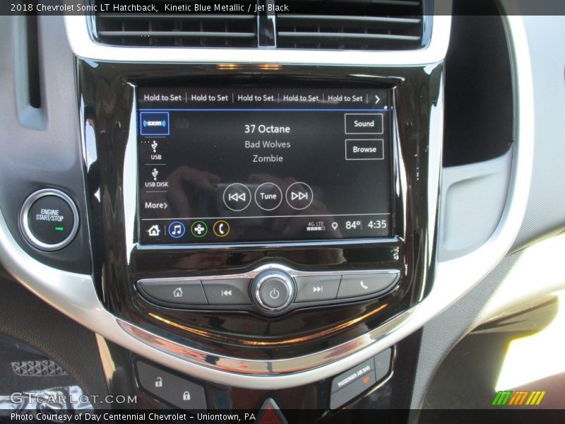 Controls of 2018 Sonic LT Hatchback