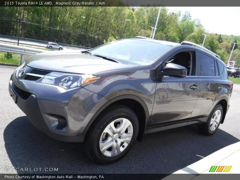 Magnetic Gray Metallic / Ash 2015 Toyota RAV4 LE AWD