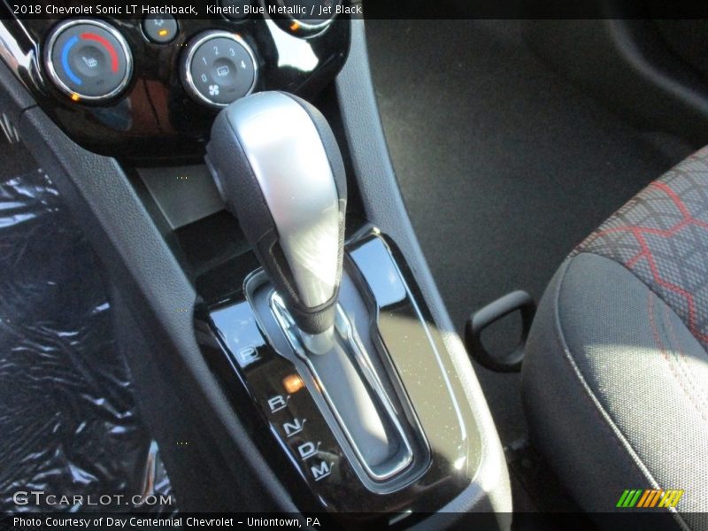 2018 Sonic LT Hatchback 6 Speed Automatic Shifter