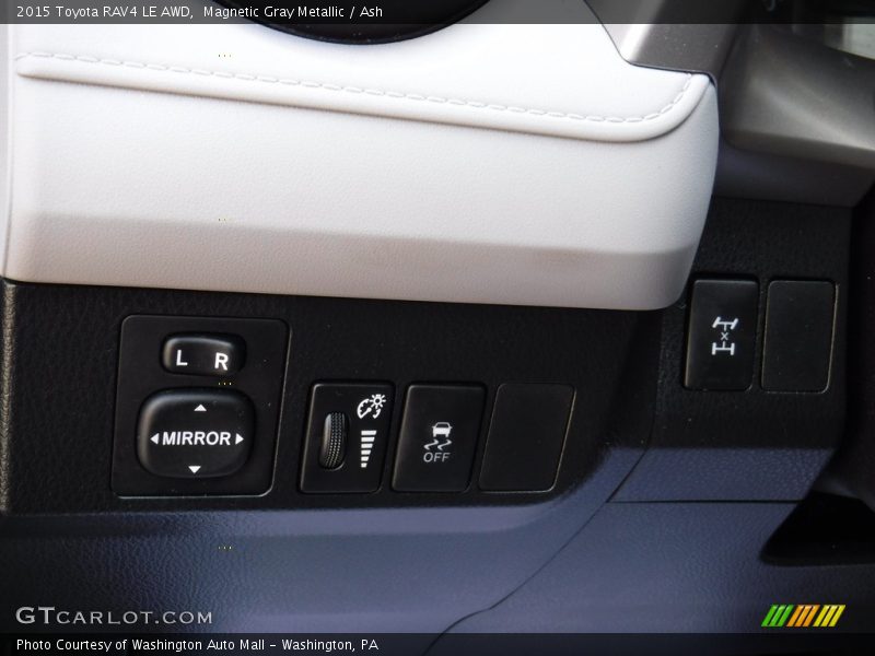 Magnetic Gray Metallic / Ash 2015 Toyota RAV4 LE AWD