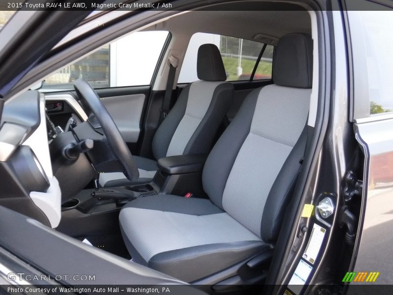 Magnetic Gray Metallic / Ash 2015 Toyota RAV4 LE AWD