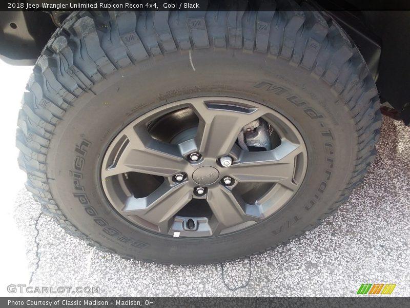 Gobi / Black 2018 Jeep Wrangler Unlimited Rubicon Recon 4x4